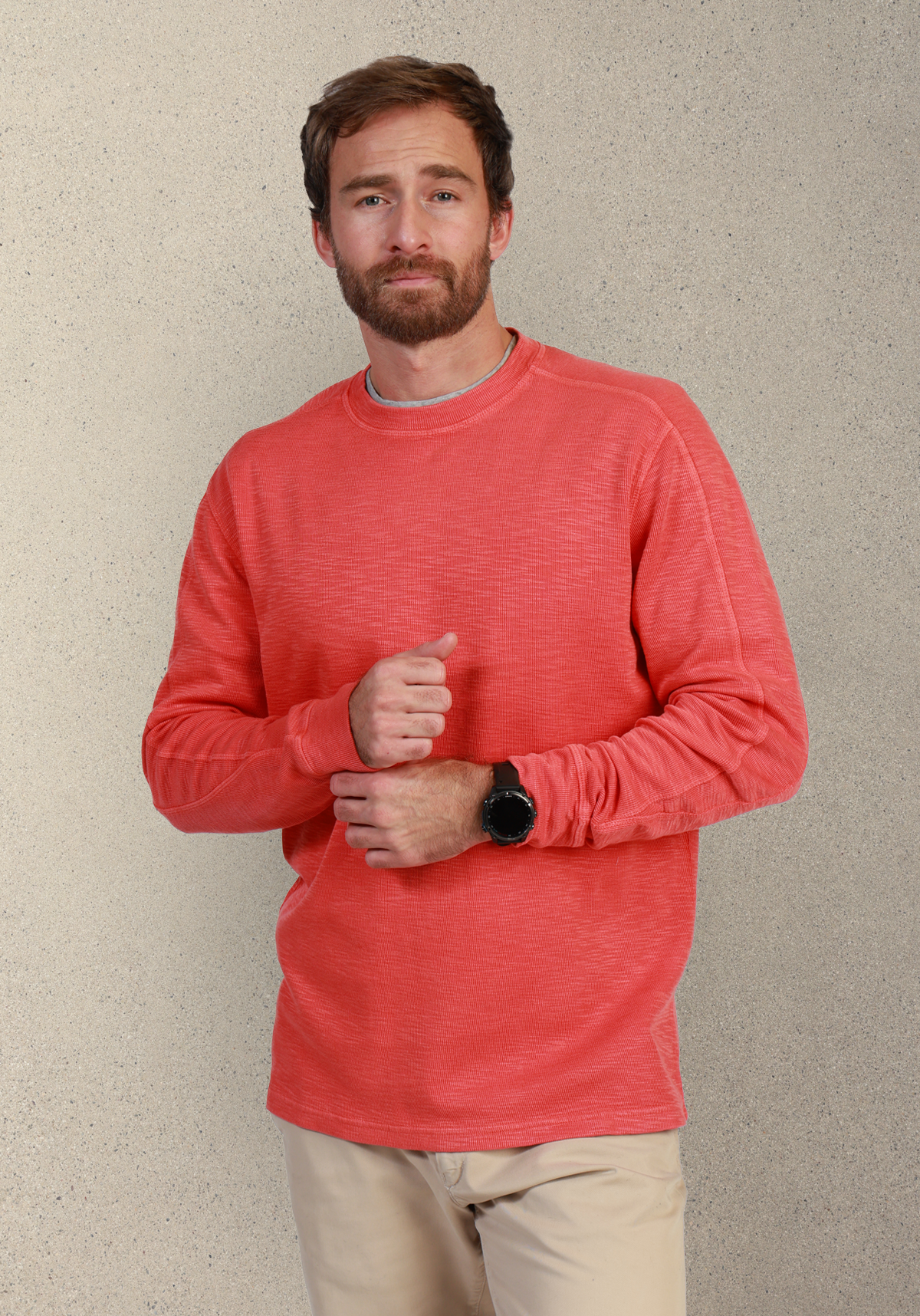 Jackson Modern Thermal Crewneck
