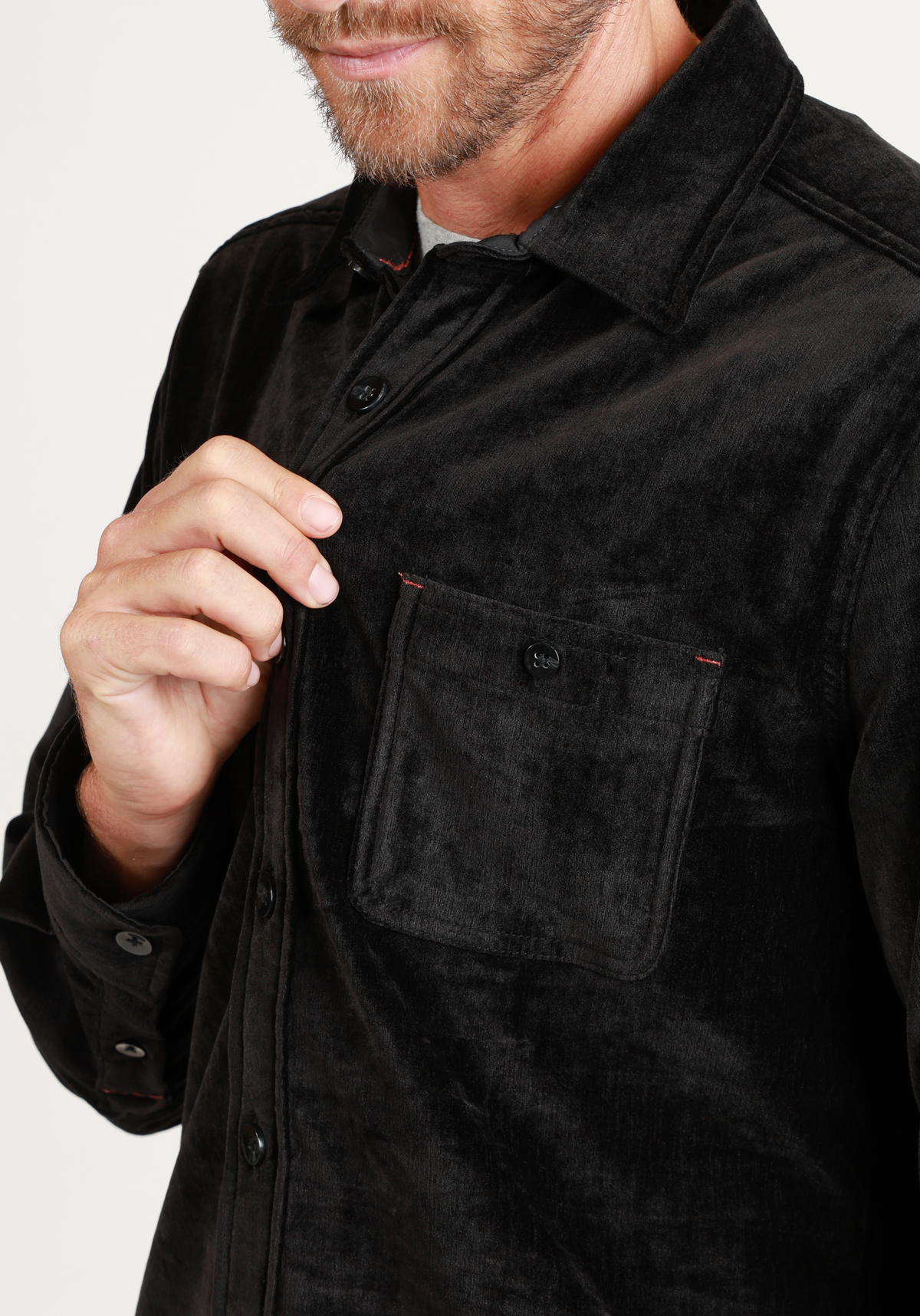 Viceroy Velvet Shirt Jacket