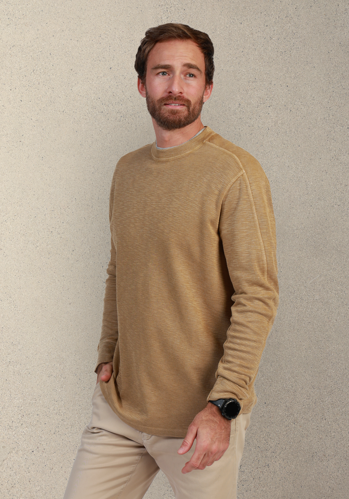 Jackson Modern Thermal Crewneck
