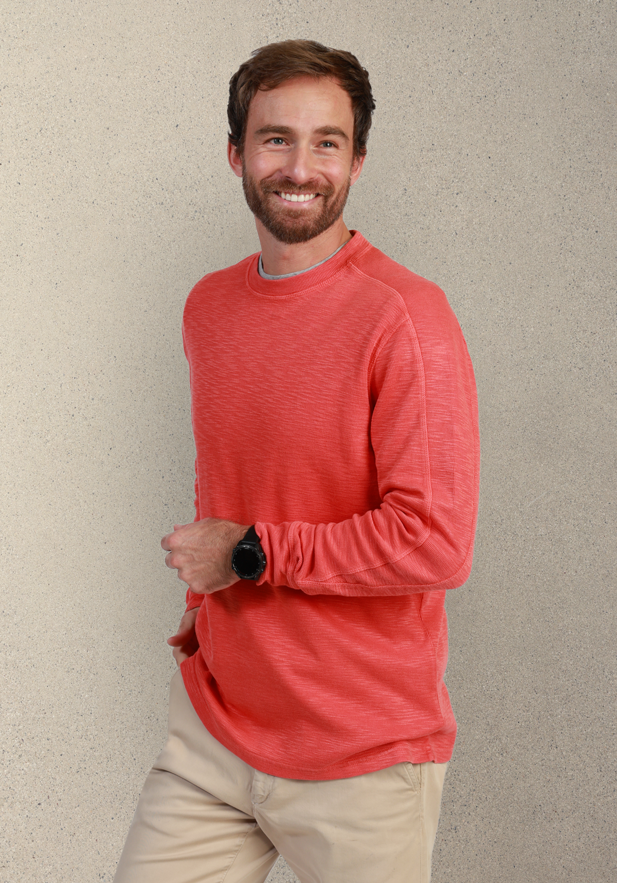 Jackson Modern Thermal Crewneck