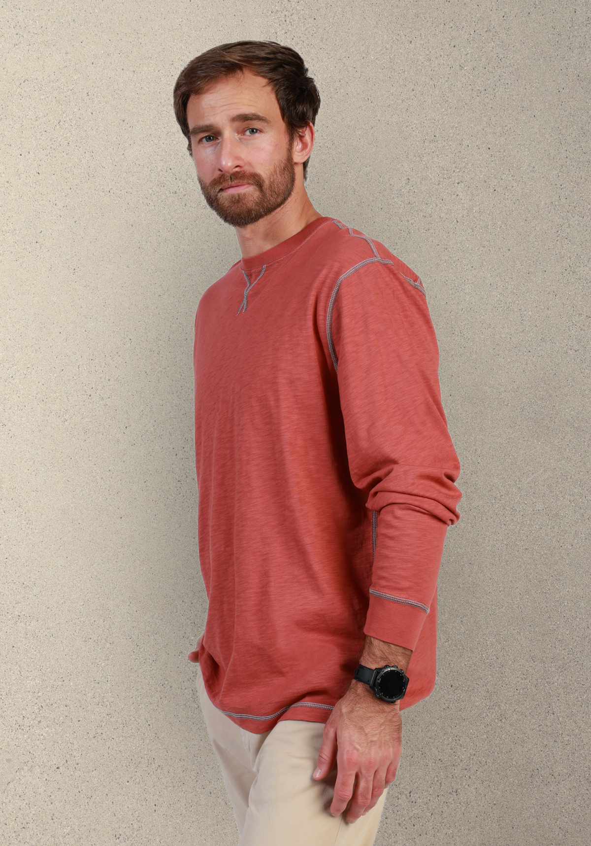 Heritage Slub L/S Crew