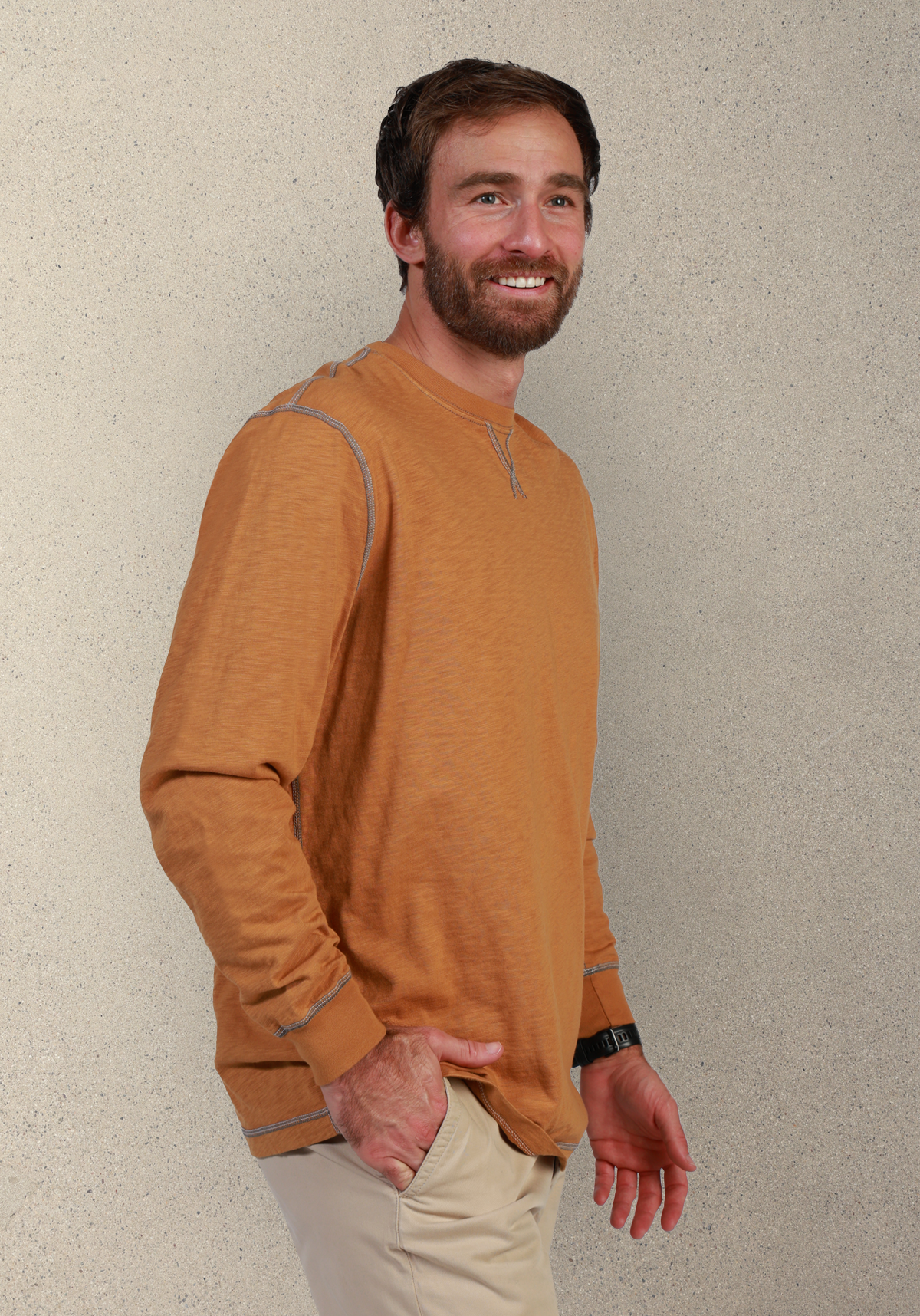 Heritage Slub L/S Crew