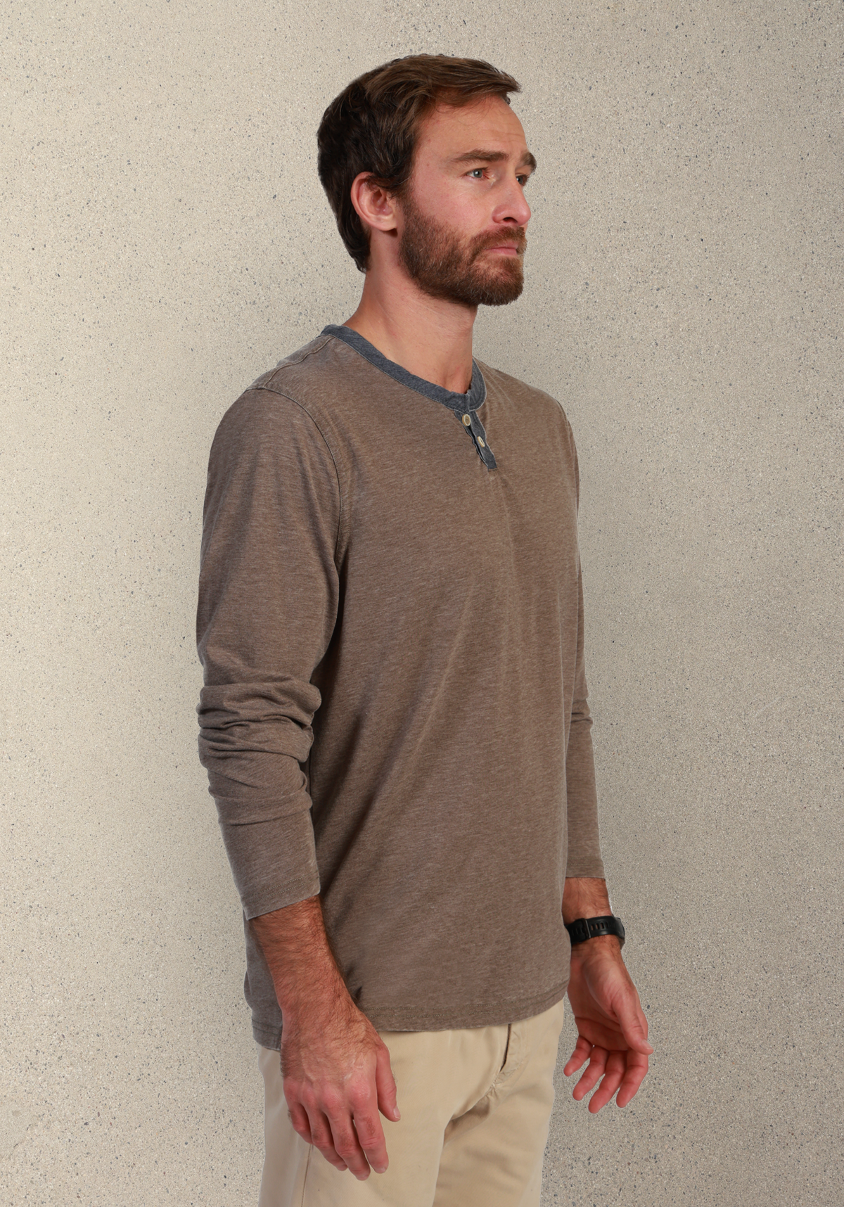 Bowery Burnout L/S Slit Tee