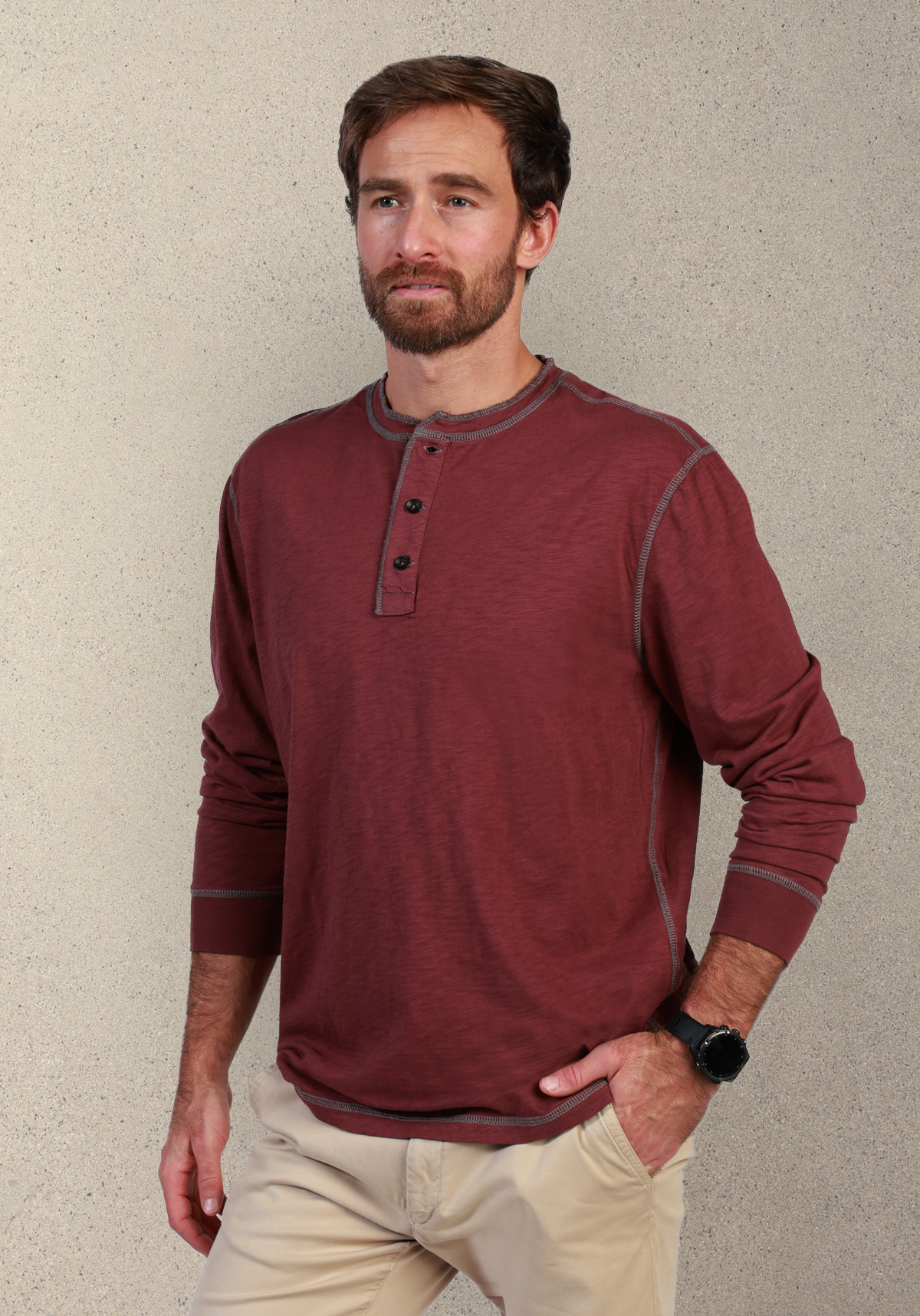 Heritage Slub Henley
