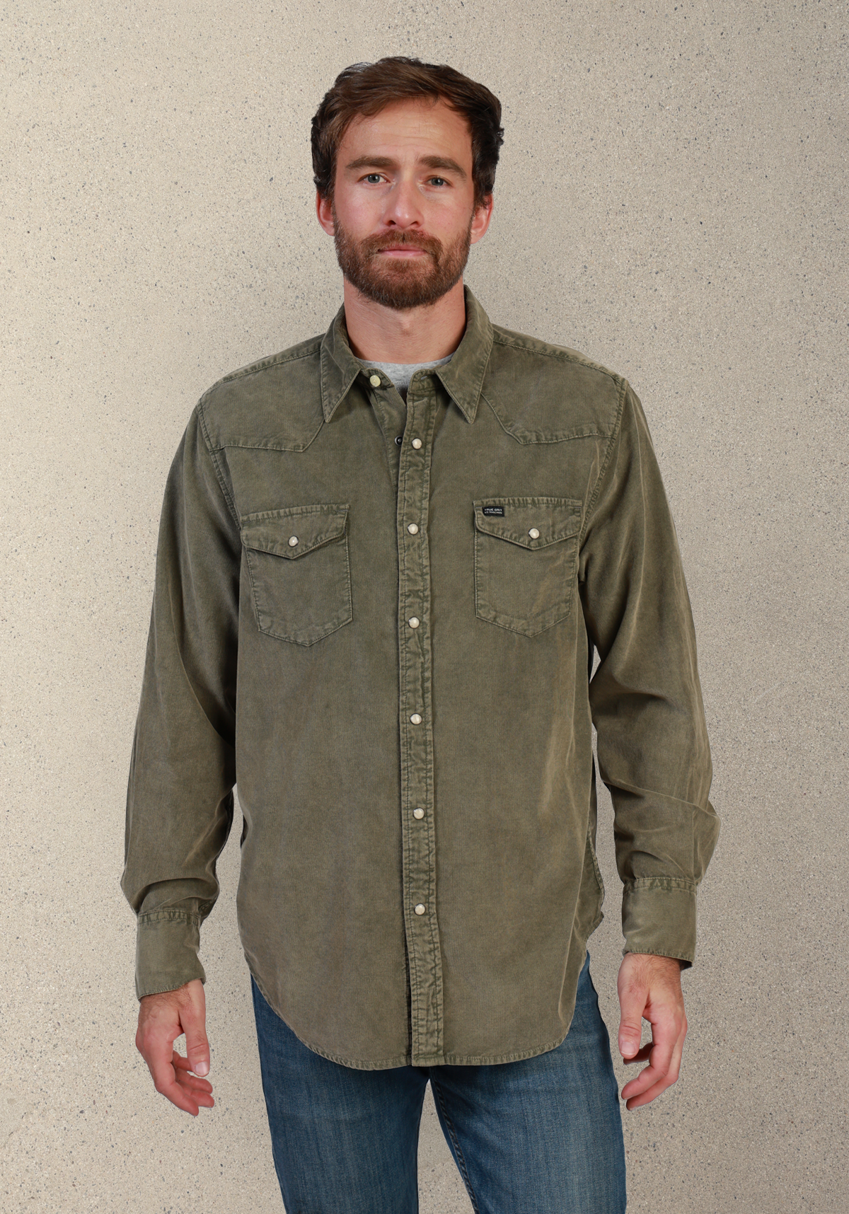 Jackson Corduroy Western Shirt