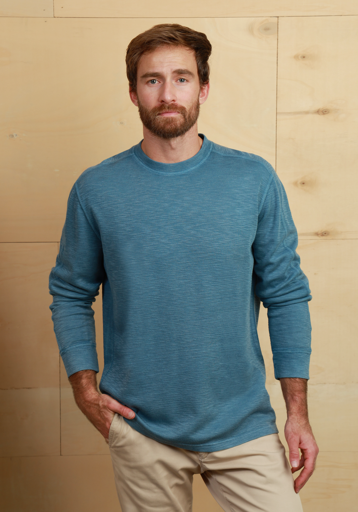 Jackson Modern Thermal Crewneck